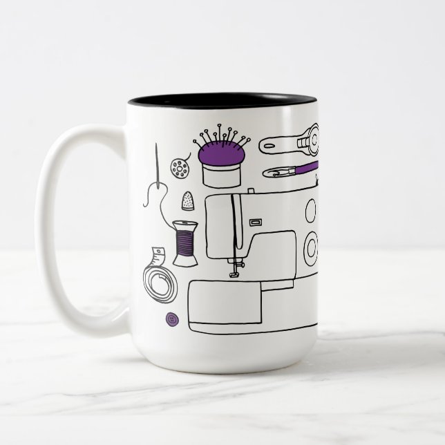 De Café Em Dois Tons Caneca (Esquerda)