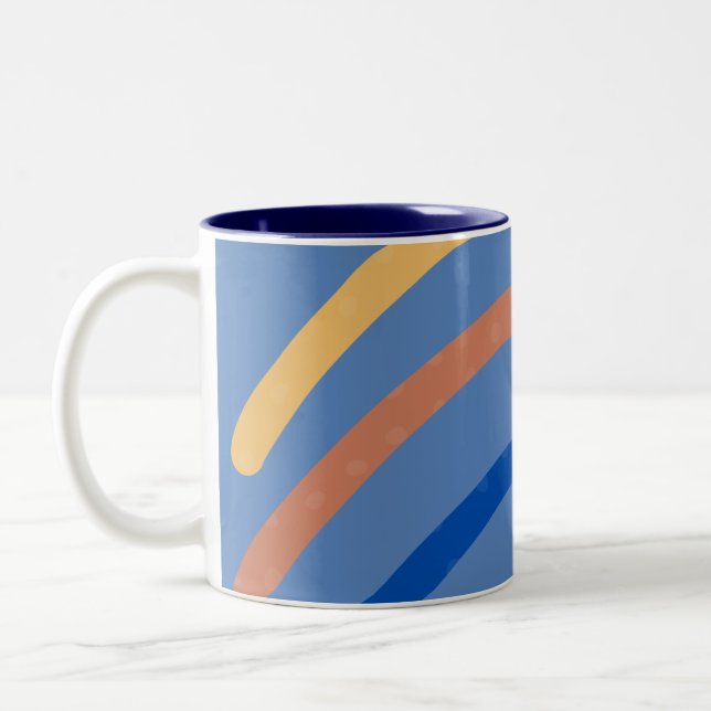 De Café Em Dois Tons caneca (Esquerda)