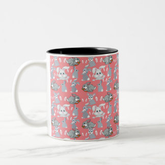 De Café Em Dois Tons caneca
