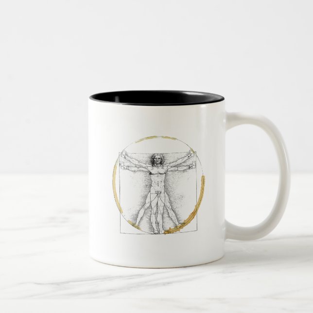 De Café Em Dois Tons Caneca (Direita)