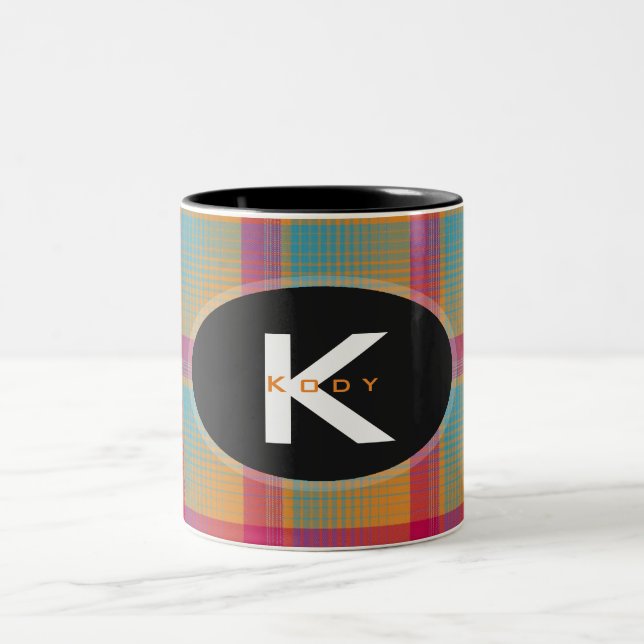 De Café Em Dois Tons caneca (Centro)