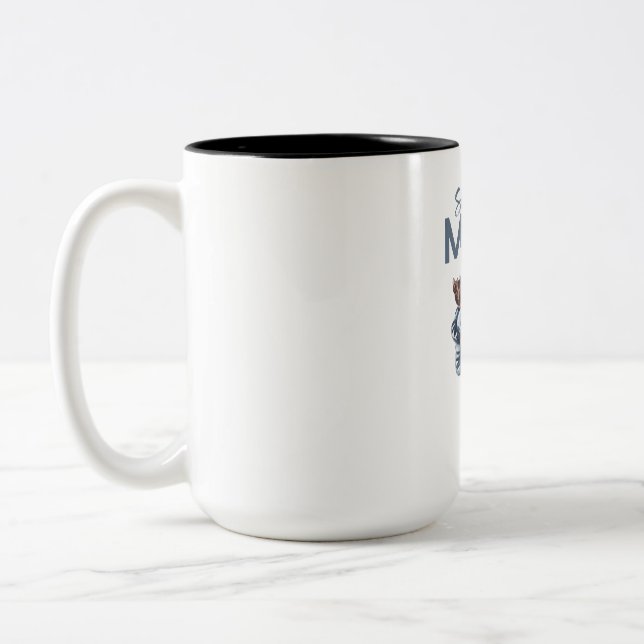 De Café Em Dois Tons Caneca (Esquerda)