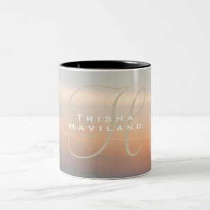 De Café Em Dois Tons caneca