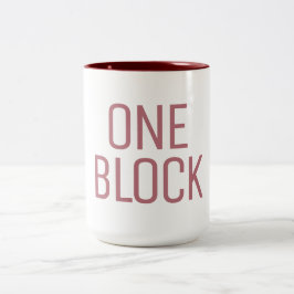 De Café Em Dois Tons Caneca