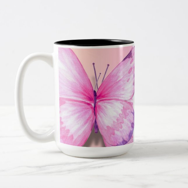 De Café Em Dois Tons Caneca (Esquerda)