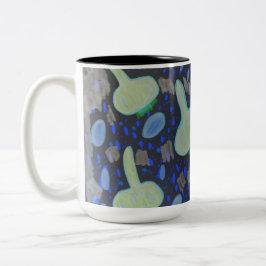 De Café Em Dois Tons caneca
