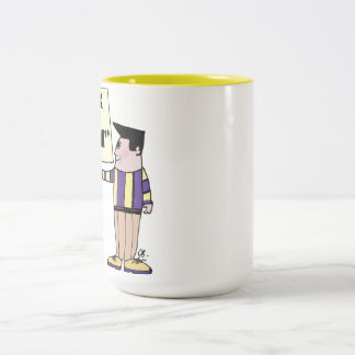 De Café Em Dois Tons Caneca