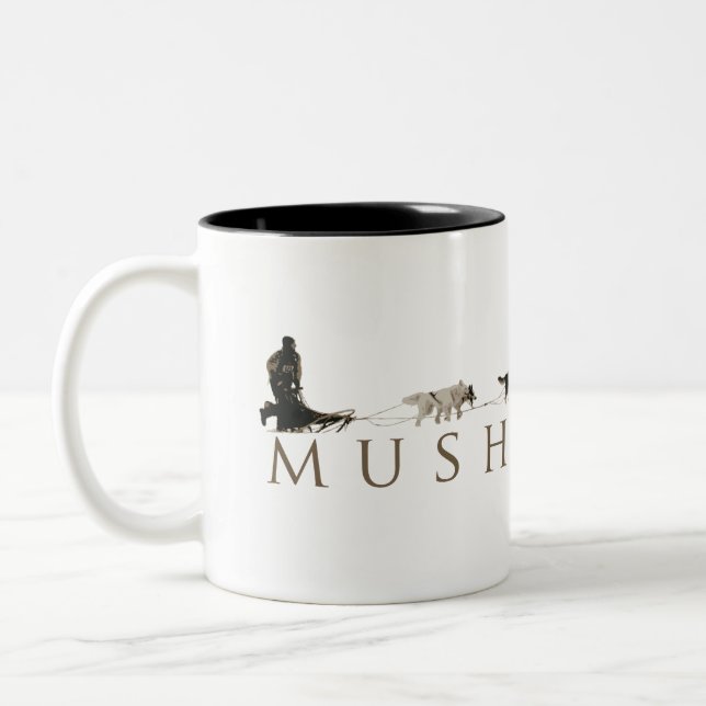 De Café Em Dois Tons Caneca (Esquerda)