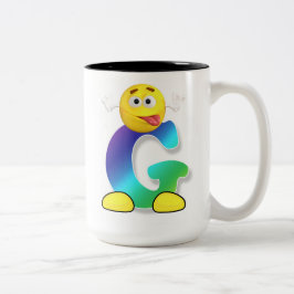 De Café Em Dois Tons Caneca