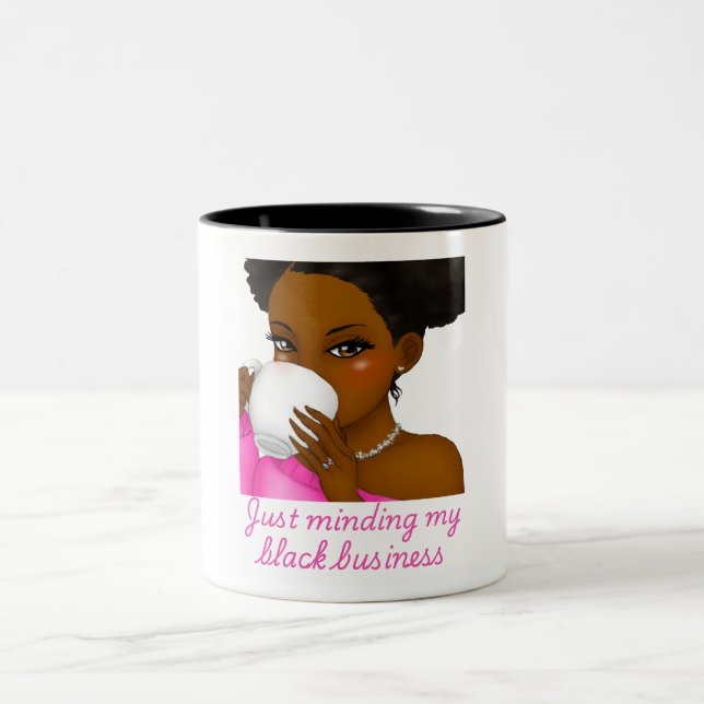 De Café Em Dois Tons Caneca (Centro)