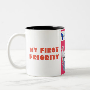 De Café Em Dois Tons Caneca