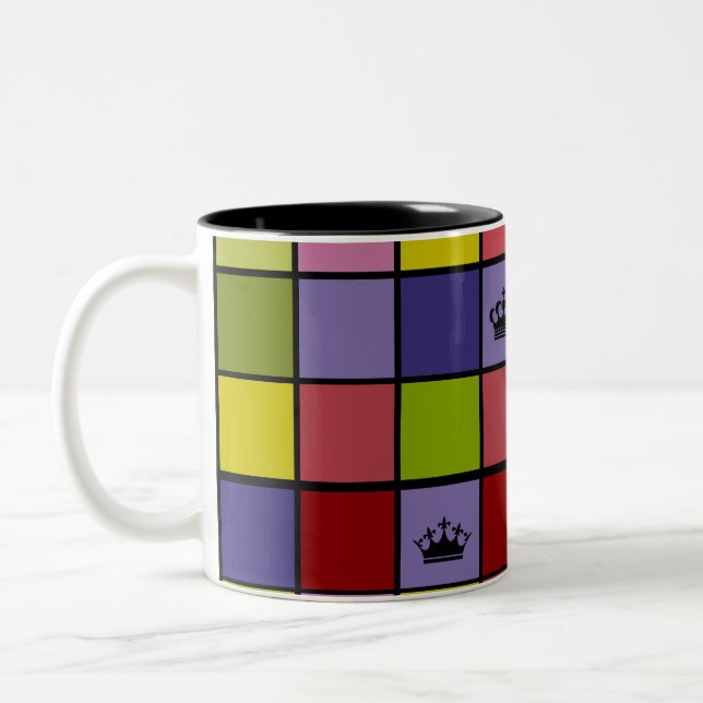 De Café Em Dois Tons Caneca (Esquerda)
