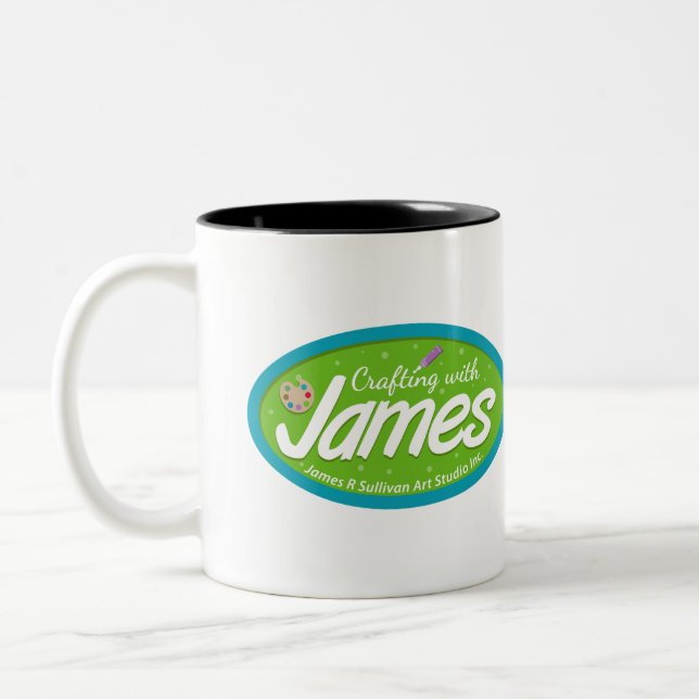 De Café Em Dois Tons Caneca (Esquerda)