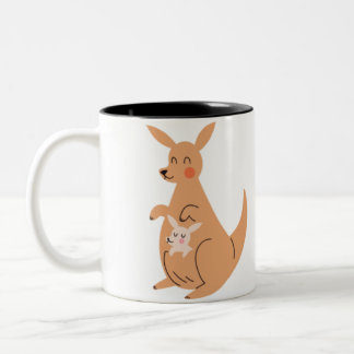 De Café Em Dois Tons caneca