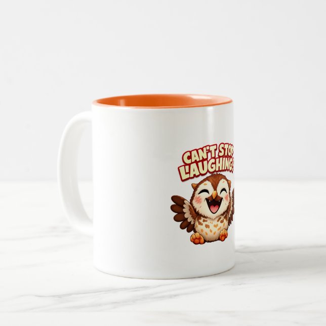 De Café Em Dois Tons Caneca (Frente Esquerda)