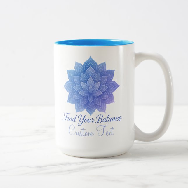 De Café Em Dois Tons Caneca (Direita)