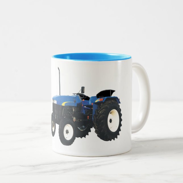 De Café Em Dois Tons Caneca (Frente Esquerda)