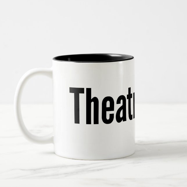 De Café Em Dois Tons Caneca (Esquerda)