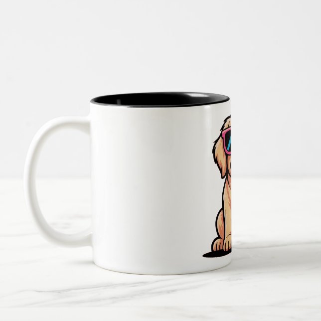 De Café Em Dois Tons Caneca (Esquerda)