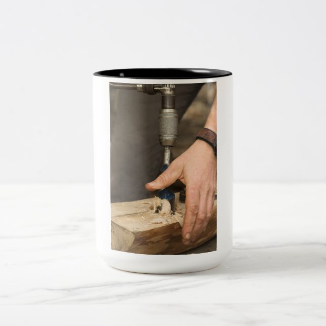 De Café Em Dois Tons Caneca (Centro)