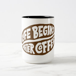 De Café Em Dois Tons Caneca