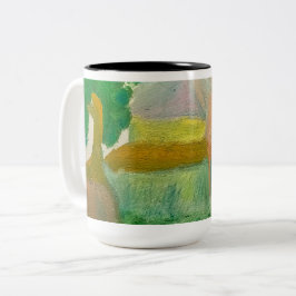 De Café Em Dois Tons caneca