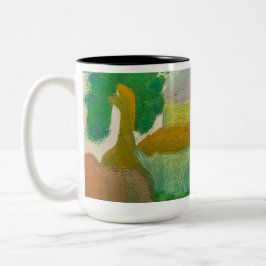 De Café Em Dois Tons caneca