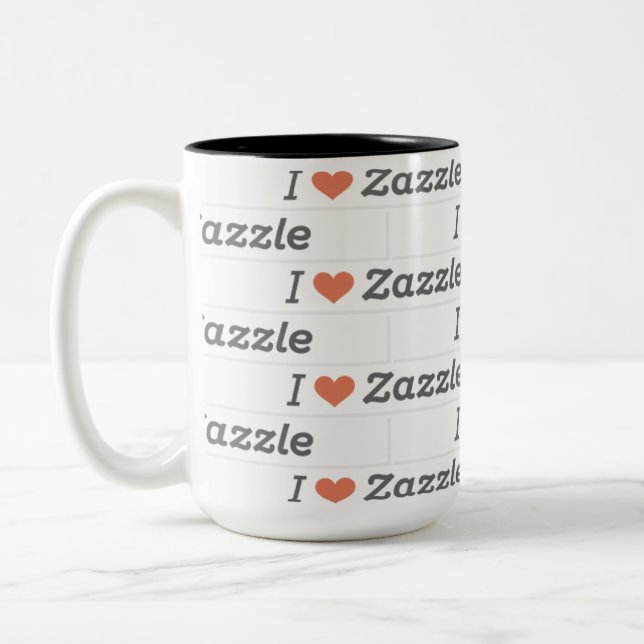 De Café Em Dois Tons Caneca (Esquerda)