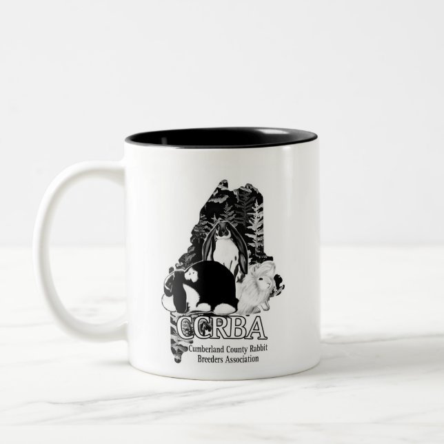 De Café Em Dois Tons Caneca (Esquerda)