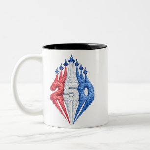 De Café Em Dois Tons Caneca