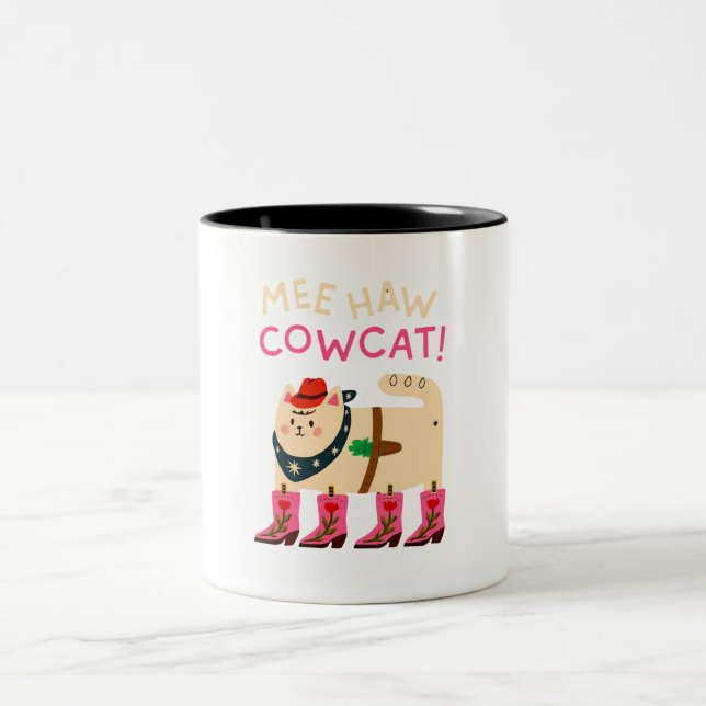 De Café Em Dois Tons caneca (Centro)