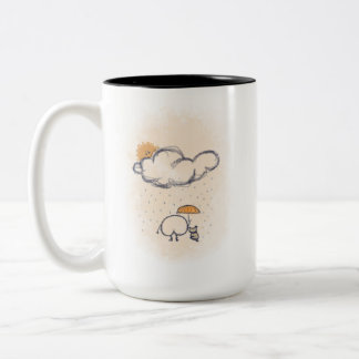 De Café Em Dois Tons Caneca