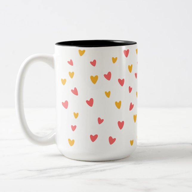 De Café Em Dois Tons Caneca (Esquerda)