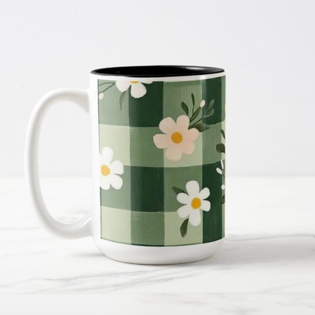 De Café Em Dois Tons Caneca (Esquerda)