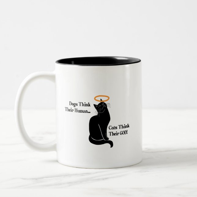 De Café Em Dois Tons Caneca (Esquerda)