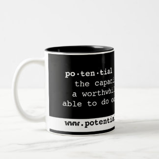 De Café Em Dois Tons Caneca