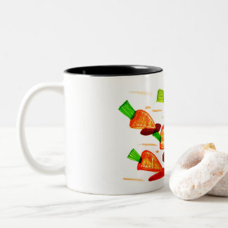 De Café Em Dois Tons Caneca