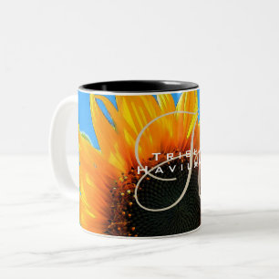 De Café Em Dois Tons caneca