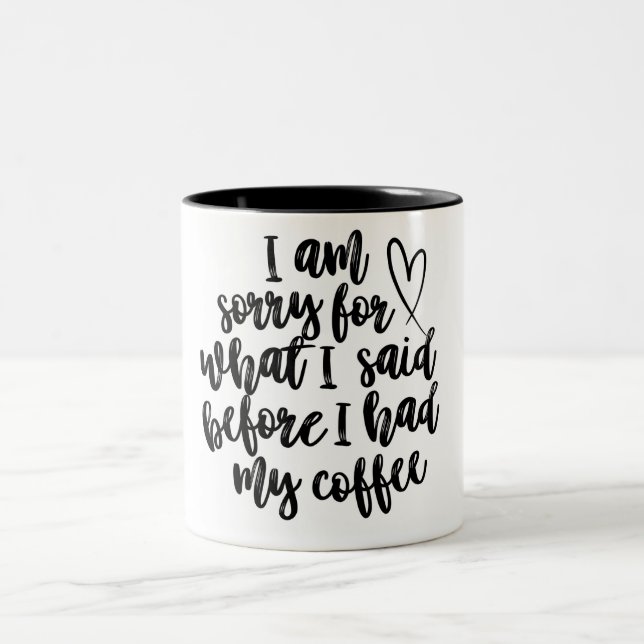 De Café Em Dois Tons Caneca (Centro)