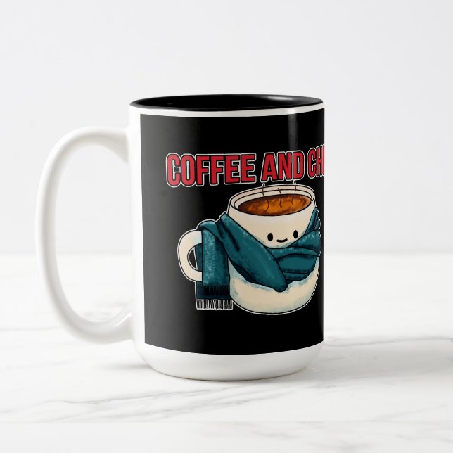 De Café Em Dois Tons Caneca (Esquerda)