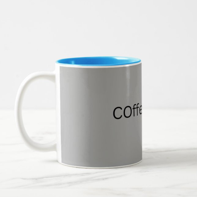 De Café Em Dois Tons Caneca (Esquerda)