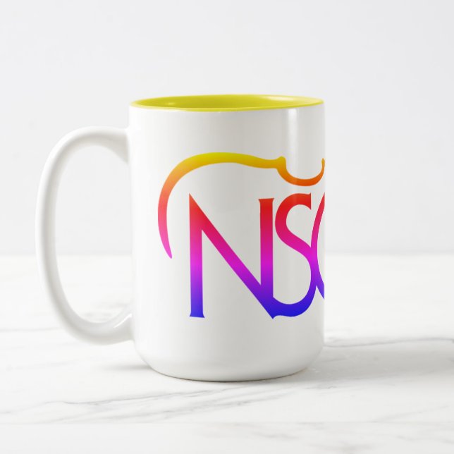 De Café Em Dois Tons Caneca (Esquerda)