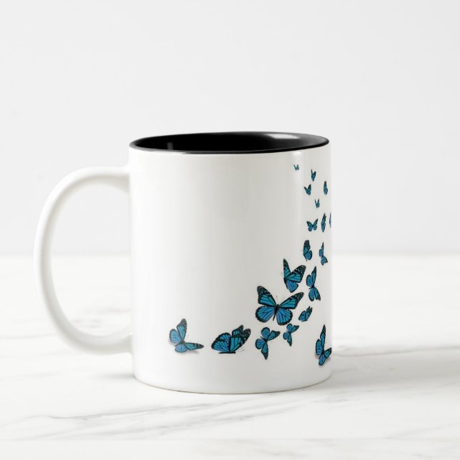 De Café Em Dois Tons Caneca (Esquerda)