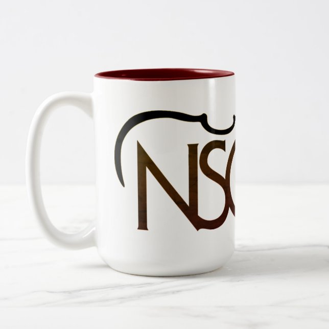 De Café Em Dois Tons Caneca (Esquerda)