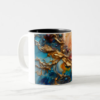 De Café Em Dois Tons caneca