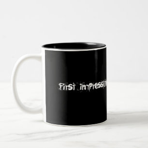De Café Em Dois Tons Caneca #1