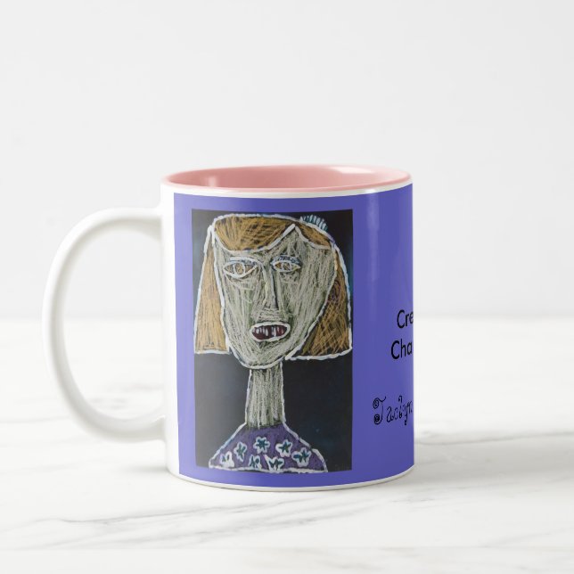 De Café Em Dois Tons caneca 1-Jaclyn (Esquerda)