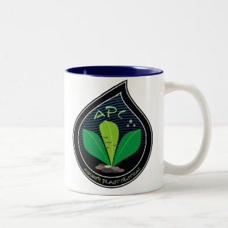 De Café Em Dois Tons Caneca 2 do APC com URL