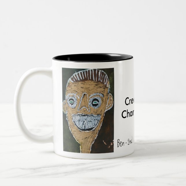 De Café Em Dois Tons caneca 2B-Ben e 2B-Nolan (Esquerda)