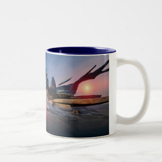 De Café Em Dois Tons Caneca 3 imortal